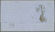 Br Elsass-Lothringen - Besonderheiten: 1871, Forwarded Brief Aus Dem Besetzten Elsaß Mit Ovalem Firmen - Autres & Non Classés