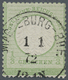 O Deutsches Reich - Brustschild: 1872, 1/3 Gr. Kleiner Schild Im Großem Format L16 Mit Weißem Rand Unt - Neufs