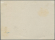 Br Deutsches Reich - Brustschild: 1872, Grosser Schild 1/3 Gr Hellgrün Auf Vordruck-VERTRETERANKÜNDIGUN - Neufs