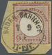 Brfst Deutsches Reich - Brustschild: 1872, 9 Kreuzer Hell- Bis Mittelrötlichbraun Großer Schild Auf Briefs - Ongebruikt