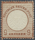 * Deutsches Reich - Brustschild: 1872, 9 Kr. Großer Schild, Lilabraun. Die Ungebrauchte Marke Hat Orig - Neufs