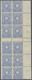 ** Deutsches Reich - Pfennig: 1880, 20 Pfg. Lebhaftultramarin Frühauflage Im Senkrechten 12er-Block Mit - Ongebruikt