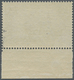 ** Deutsches Reich - Germania: 1902, 2 Mark Lateinische Inschrift, Luxusunterrandstück Mit Teil Des Pas - Ongebruikt