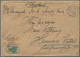 Br Deutsches Reich - Germania: 1916, 5 Pfg. Germania, Portogerechte Einzelfrankatur Als Bestellgeld Auf - Neufs