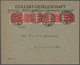 Br Deutsches Reich - Inflation: 1922, 10 M. Posthorn Ohne Sichtbaren Unterdruck Im Senkrechten 5er-Stre - Lettres & Documents