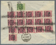 Br Deutsches Reich - Inflation: 1923, 800 Tausend Auf 500 Mark Auf Portogerechtem Brief Mit 16 X Mi-Nr. - Brieven En Documenten