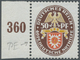 ** Deutsches Reich - Weimar: 50 Pfg. Wappen, PE Statt PF, Postfrisches Qualitätsstück Der Seltenen Vari - Ongebruikt