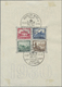 O Deutsches Reich - Weimar: 1930, Iposta-Block Mit SST "Berlin 21.9.30", Vorder- Und Rückseitige Falzs - Neufs