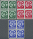 **/ Deutsches Reich - 3. Reich: 1933, Friedrich Der Große, Postfrische Luxus-Viererblock-Serie (Mi&euro;1.320 - Ongebruikt