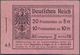 Deutsches Reich - Markenheftchen: 1910, 2 M. Germania-Markenheftchen, Deckel Und Alle Zwischenblätte - Carnets