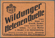 Deutsches Reich - Markenheftchen: 1912, 2 M. Germania-Heftchen Mit ONr. 6 A, LEER Und Mit Unbedruckt - Carnets