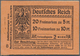 Deutsches Reich - Markenheftchen: 1912, 2 M. Germania-Heftchen Mit ONr. 8, LEER Und Mit Bedruckten Z - Carnets