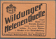 Deutsches Reich - Markenheftchen: 1912, 2 M. Germania-Heftchen Mit ONr. 8, LEER Und Mit Bedruckten Z - Carnets