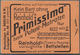 Deutsches Reich - Markenheftchen: 1913, Markenheftchendeckel Und Zwischenblätter, OHNE Marken, M&euro; Fü - Postzegelboekjes