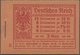 * Deutsches Reich - Markenheftchen: 1919, Germania Markenheftchen Zu 3 Mark, Blätter Kleben An Zwische - Postzegelboekjes