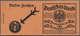 ** Deutsches Reich - Markenheftchen: 1925, MH 2 RM "Neuer Reichsadler", 1. Deckelseite Mit Bleistiftbes - Postzegelboekjes