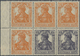 */** Deutsches Reich - Markenheftchenblätter: 1917, H-Blatt Mit Germania 4 X 7 1/2 Pf. Und 2 X 15 Pf. Gra - Postzegelboekjes