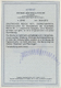 * Deutsches Reich - Dienstmarken: 1874, "Frei Laut Entschädigungs-Conto", Gebührenzettel Für Dienstbri - Service