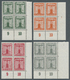 **/ Deutsches Reich - Dienstmarken: 1938, Parteidienst, Kompl. Satz 11 Werte In Einwandfrei Postfrischen - Service