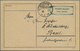 Br Deutsches Reich - Lokalausgaben 1918/23: BEURON (HOHENZOLLERN): 1923, Gebührenzettel Auf Auslandskar - Lettres & Documents