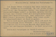 Br Deutsches Reich - Lokalausgaben 1918/23: BRAUNSCHWEIG: 1923, Gebührenzettel Mit Rotem Ra2 "Gebühr Be - Lettres & Documents