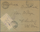Br Deutsches Reich - Lokalausgaben 1918/23: DIPPOLDISWALDE: 1923, Gebührenzettel Auf Brief Aus DIPPOLDI - Lettres & Documents