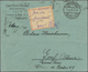 Br Deutsches Reich - Lokalausgaben 1918/23: FINSTERWALDE (NIEDERLAUSITZ): 1923, Gebührenzettel Mit Hand - Lettres & Documents