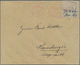 Br Deutsches Reich - Lokalausgaben 1918/23: GIESSEN 2: 1923, Gebührenzettel Mit Rotem Ra2 "Gebühr Bezah - Lettres & Documents