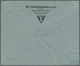 Br Deutsches Reich - Lokalausgaben 1918/23: HALLE (SAALE) OPD: 1923, Gebührenzettel Karmin In Type I E - Lettres & Documents