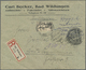 Br Deutsches Reich - Lokalausgaben 1918/23: KASSEL (OPD): 1923, Gebührenzettel Mit Lateinischer Schrift - Lettres & Documents