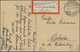 Br Deutsches Reich - Lokalausgaben 1918/23: LEVERKUSEN: 1923, Gebührenzettel "Gebühr Bezahlt/Taxe Percu - Lettres & Documents