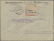 Br Deutsches Reich - Lokalausgaben 1918/23: SÜCHTELN: 1923, Gebührenzettel Mit Handschriftlichem Eintra - Lettres & Documents