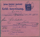 GA Deutsches Reich - Privatpost (Stadtpost): BERLIN: Packetfahrt, 10 Pfg. Geldanweisung "Bär Im Oval", - Private & Lokale Post