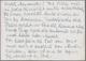 GA Deutsches Reich - Ganzsachen: 1944. Überdruckte Fremdarbeiterkarte 6 Pf Auf 15 Pf, Kreidekarton, Ab - Autres & Non Classés