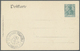 GA Deutsches Reich - Privatganzsachen: 1904. Privat-Postkarte 5 Pf Germania "Halle A. S." Mit Rs. Foto- - Autres & Non Classés