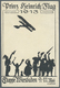 Br Deutsches Reich - Stempel: 1913, "PRINZ HEINRICH FLUG 1913 ETAPPE WIESBADEN 9.-11.Mai.", Violetter N - Frankeermachines (EMA)