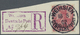 Brfst Deutsche Post In China - Stempel: 1902, Sauberes Briefstück Mit Nebengesetzem R-Stempel Weihsien, De - Chine (bureaux)
