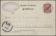 Br Deutsche Post In China - Besonderheiten:  1906: China Tsingtau Ansichtskarte Kiautschaubucht Neudeut - China (kantoren)