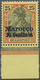 ** Deutsche Post In Marokko: 1903. 30 C Auf 25 Pf Rötlichorange/schwarz Auf Hellgelb "Marocco" Als Post - Marokko (kantoren)