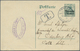 GA Deutsche Post In Marokko - Besonderheiten: 1907/1913, Zwei 5 Centimos Inlands-GA-Karten Von MAZAGAN - Marokko (kantoren)