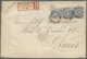 Br Deutsche Post In Der Türkei - Mitläufer: 1883: DR 20 Pfennig Blau, Senkrechtes Paar Und Einzelmarke, - Turkse Rijk (kantoren)