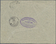 Br Deutsche Post In Der Türkei: 1889, 1 1/2 Piaster Auf 25 Pfg. Orangebraun, 20 Para Auf 10 Pfg. Dunkel - Turkse Rijk (kantoren)