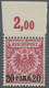 ** Deutsche Post In Der Türkei: 1889, "20 Para 20" Auf 10 Pf. Krone/Adler In Sehr Seltener Farbe E = Du - Turquie (bureaux)