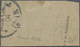 Brfst Deutsche Post In Der Türkei: 1900. 5 Pia Dunkelkarminrot, PLATTENFEHLER "Kratzer Vom Rechten Bildran - Turkse Rijk (kantoren)