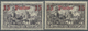 ** Deutsche Post In Der Türkei: 1912,13, Beide Farben Der 15 Piaster Postfrisch, Mi. 540,- Euro. - Turkse Rijk (kantoren)