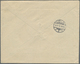 Br Deutsche Post In Der Türkei: 1913, 100 Centimes Auf 80 Pfg. Germania Als EF Auf Einschreiben Ab JERU - Turquie (bureaux)