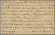 GA Deutsch-Neuguinea - Ganzsachen: 1890: 10/10 Pfg. Ganzsachen-Doppelkarte (Mi.Nr. P27/01) Als Vorläufe - Nouvelle-Guinée