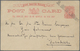 GA Deutsch-Neuguinea - Stempel: 1896. Postkarte 1d New South Wales Entwertet Mit L1 "S.M.S. MÖWE" An Di - Deutsch-Neuguinea
