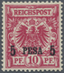 * Deutsch-Ostafrika: 1893: 5 Pesa Rotkarmin, Ungebrauchtes Qualitätsstück Der Seltenen Variante Mit Sa - Duits-Oost-Afrika