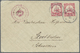 Br Deutsch-Ostafrika - Besonderheiten: 1915 (14.6.), 2x 7½ H Mit Stempel "MOSCHI" Auf Brief (kleiner Ra - Afrique Orientale